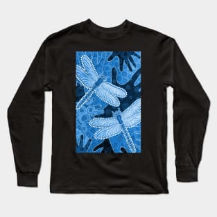 Blue dragonflies Long Sleeve T-Shirt